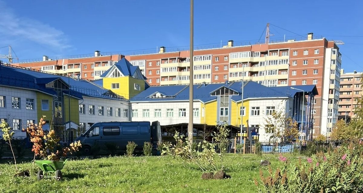 В Архангельске школьники посадили 34 рябины, а на Стрелковой высадили спирею