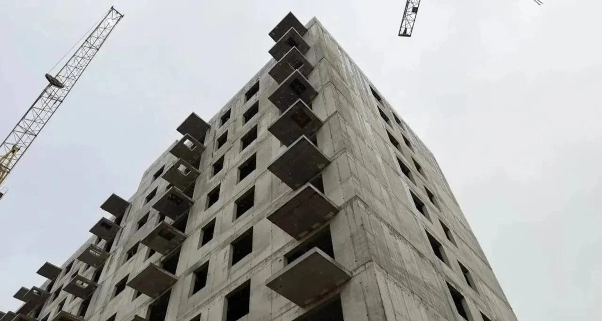 В Конецгорском переулке строят два дома для 279 семей из аварийного жилья